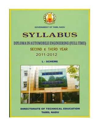 Automobile Engineering